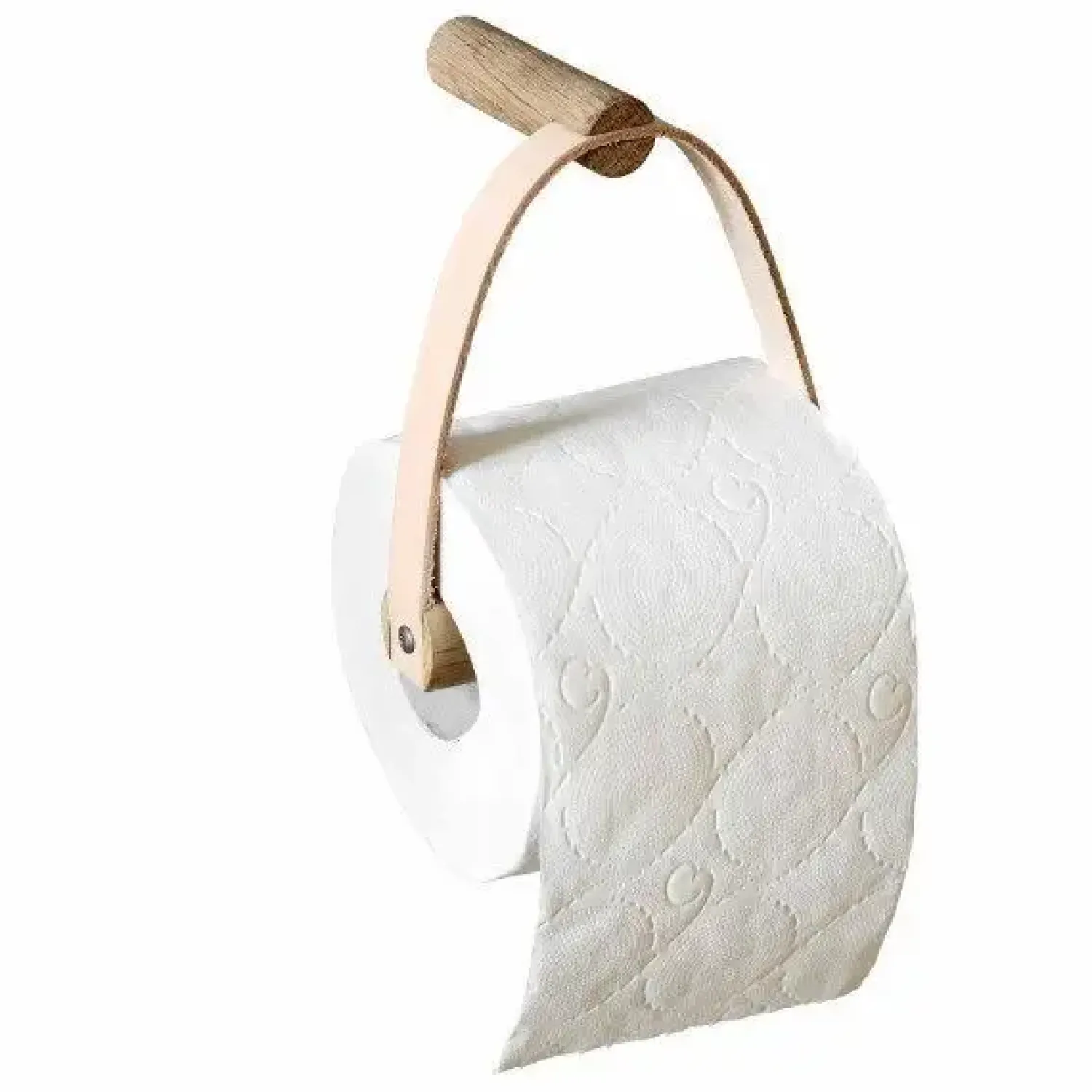 By Wirth Ekta Living - Toiletrulleholder i Eg