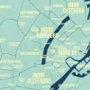 Online EMKLAMIDE Enklamide - Typemap - København map - nat - 70x100 cm