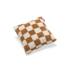 Online Fatboy - Teddy pude - Chess Almond Creme - brun ternet - 50x50 cm