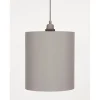 Frama lampe - Cylinder shade i grå (large)
