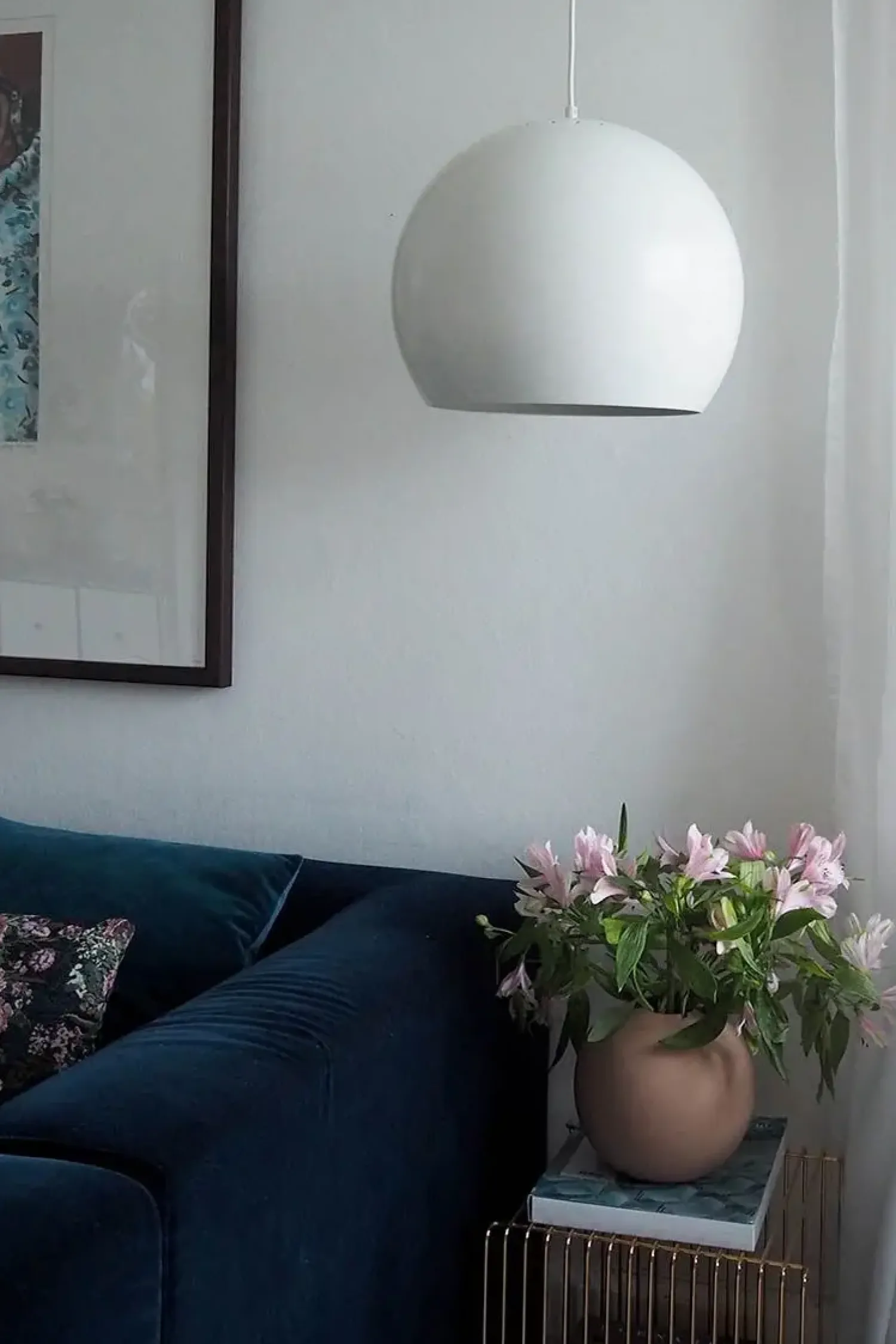 Online Frandsen Lighting - Ball pendel Ø40 - Mat Hvid