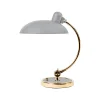 Outlet Fritz Hansen - Bordlampe - Kaiser Idell 6631-T - Mat Grå/Messing