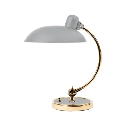 Outlet Fritz Hansen - Bordlampe - Kaiser Idell 6631-T - Mat Grå/Messing