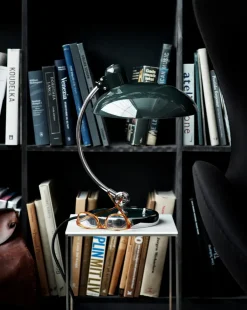Outlet Fritz Hansen - Bordlampe - Kaiser Idell 6631-T - Mørk Grøn/krom