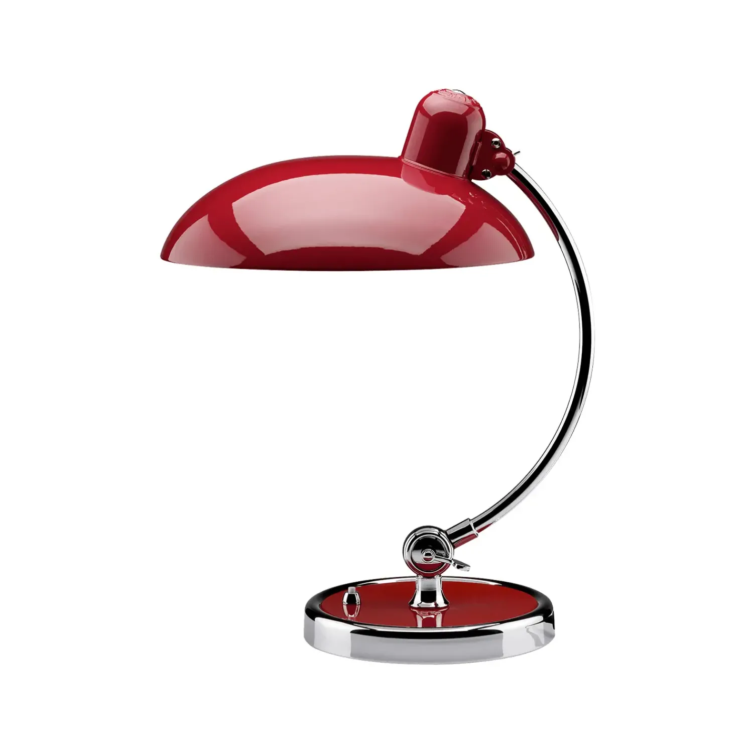 Discount Fritz Hansen - Bordlampe - Kaiser Idell 6631-T - Ruby Red/krom