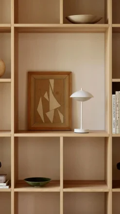 Hot Fritz Hansen - Bordlampe - Musling™ Portable - Blå