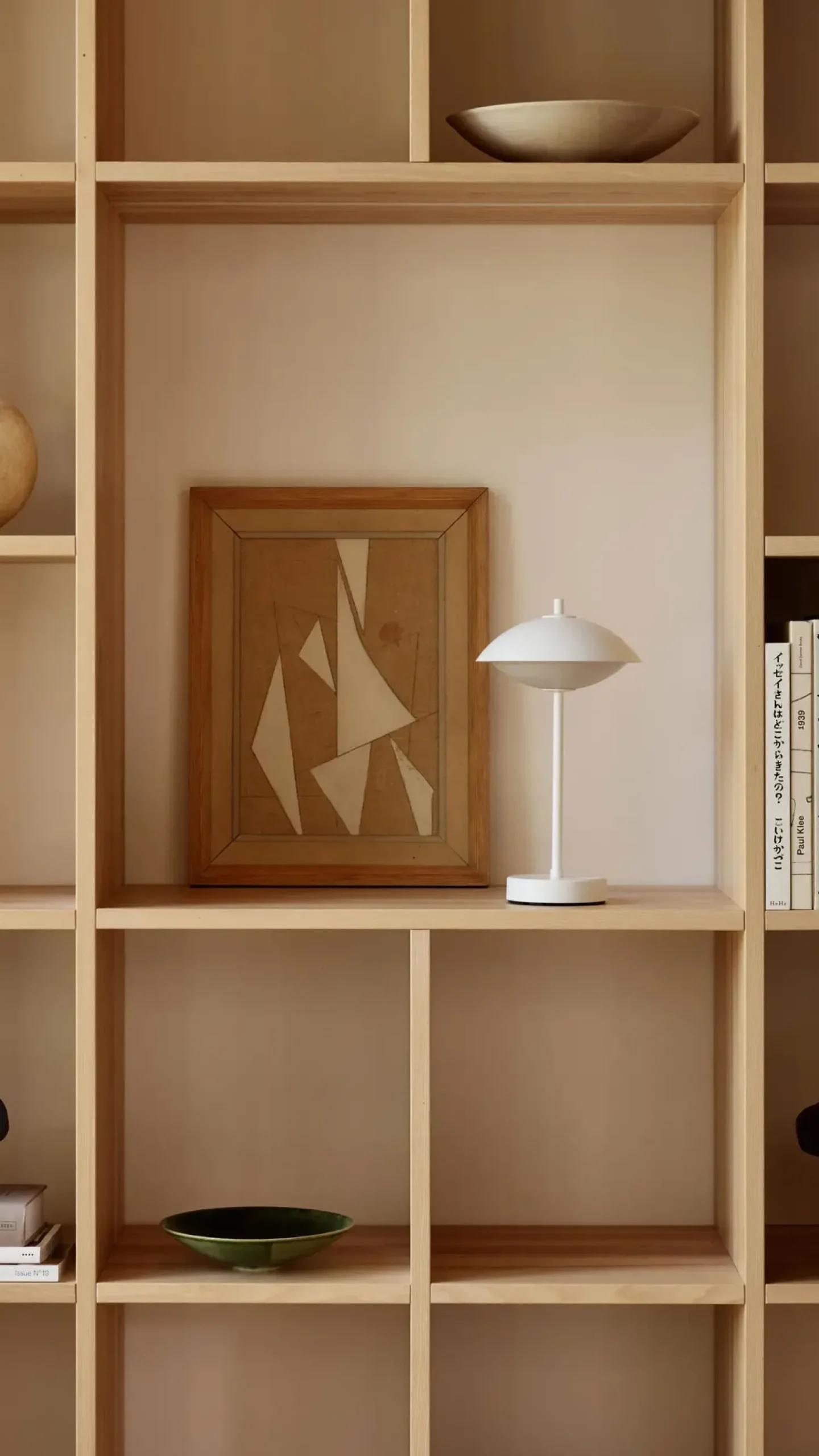 Hot Fritz Hansen - Bordlampe - Musling™ Portable - Blå