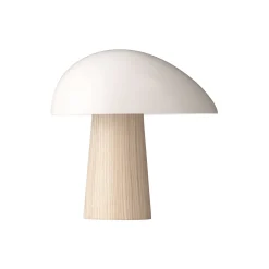 Sale Fritz Hansen - Bordlampe - Night Owl - Hvid/Ask