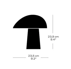 Sale Fritz Hansen - Bordlampe - Night Owl - Hvid/Ask