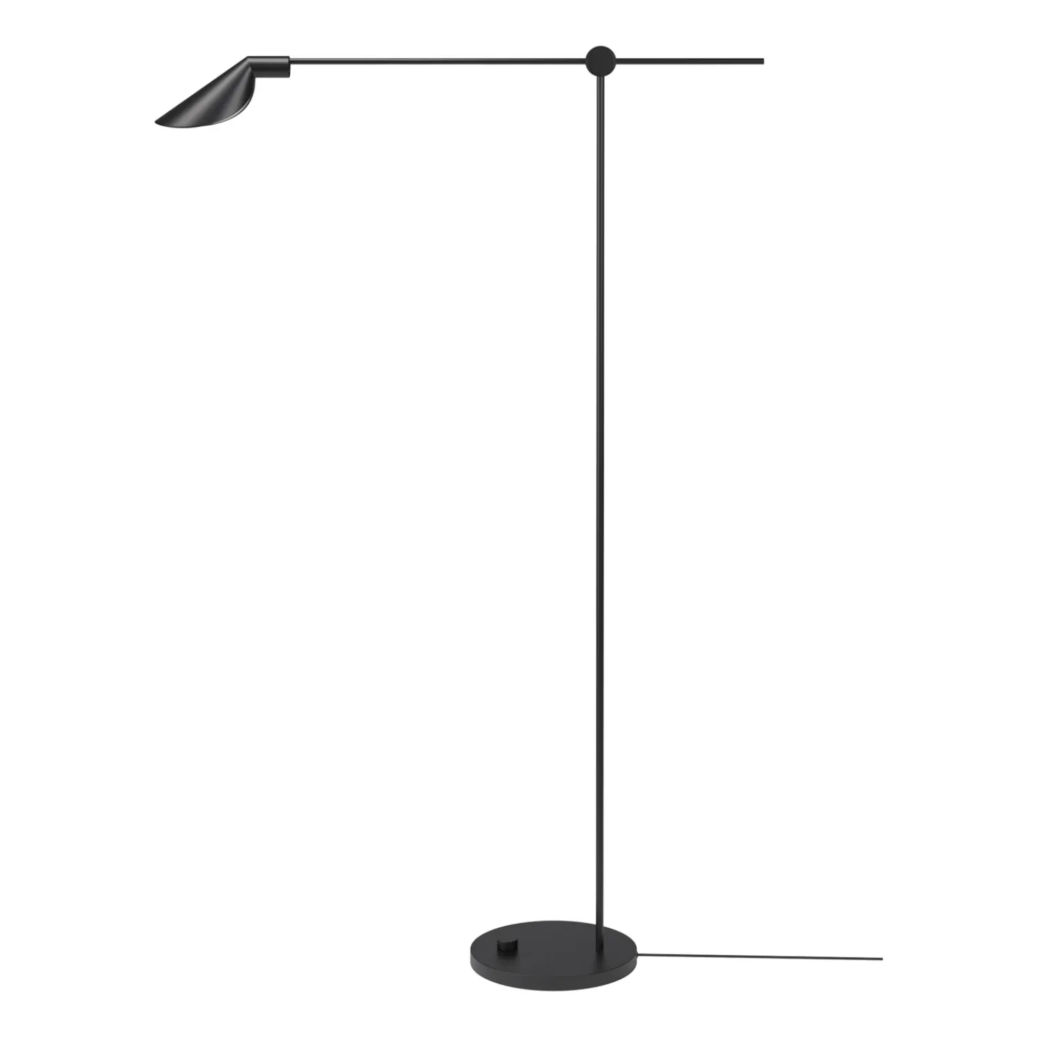 Clearance Fritz Hansen - Gulvlampe - MS011 - Sort