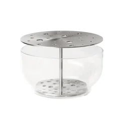 Discount Fritz Hansen - Ikebana Vase Large - stål - 24 x 16 cm