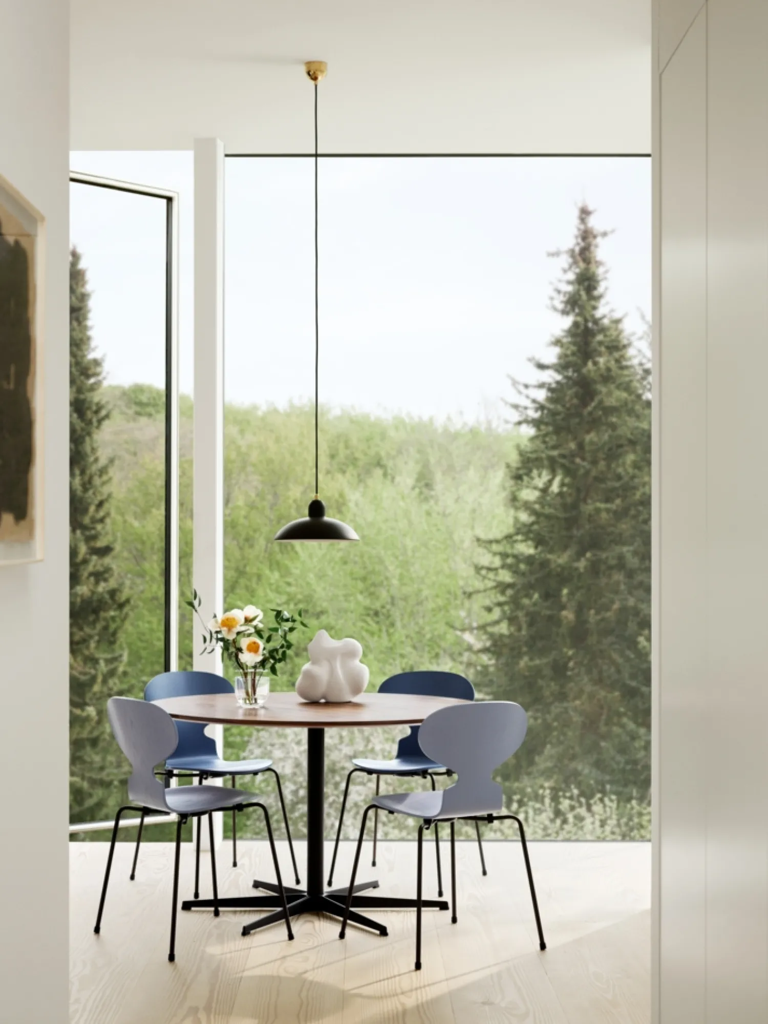 Fritz Hansen - Kaiser Idell 6631-P Pendel - Mat sort - Messing