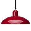 Outlet Fritz Hansen - Kaiser Idell 6631-P - Pendel - Rød - Krom