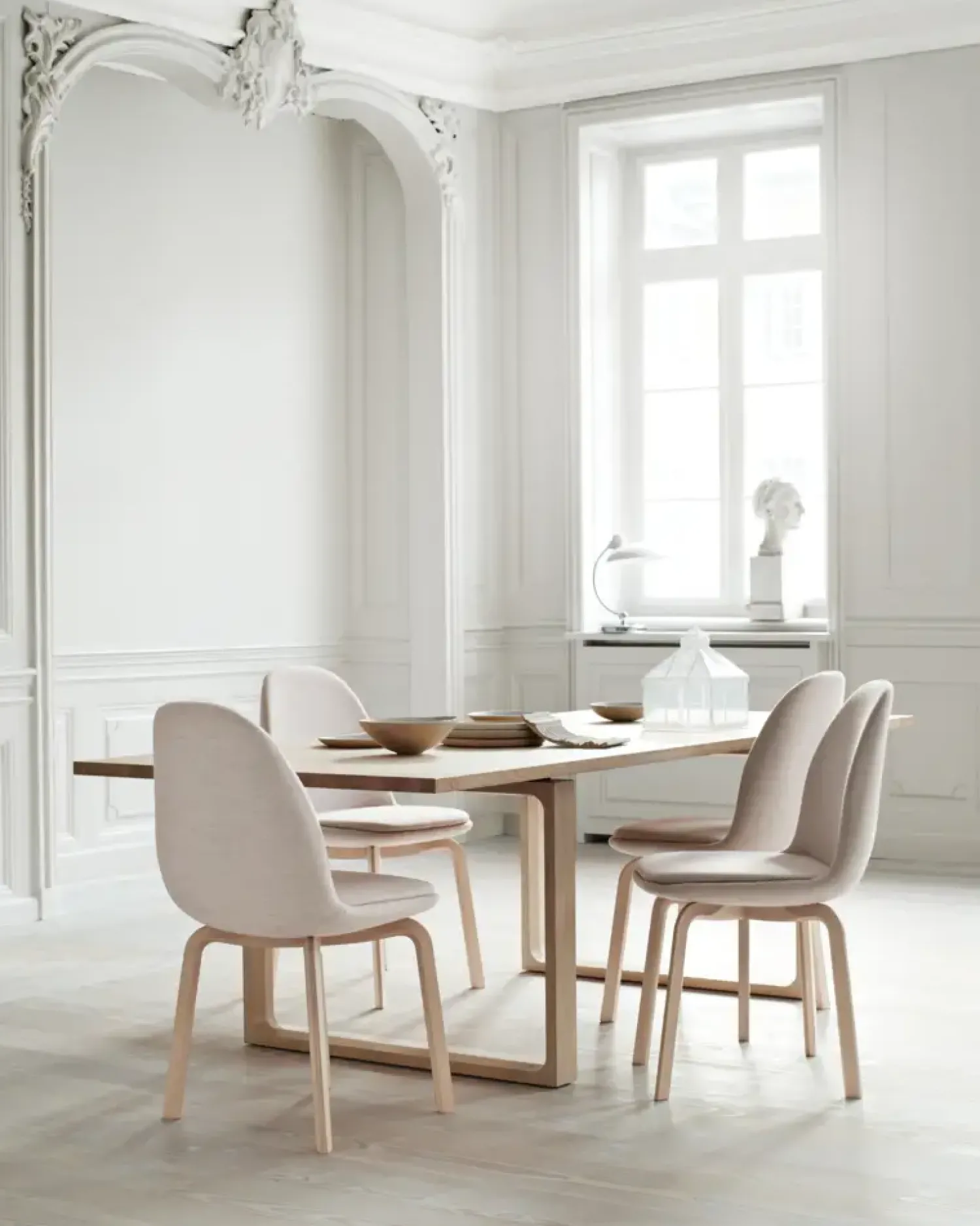 Clearance Fritz Hansen - Kaiser Idell 6631-T - Bordlampe - Hvid