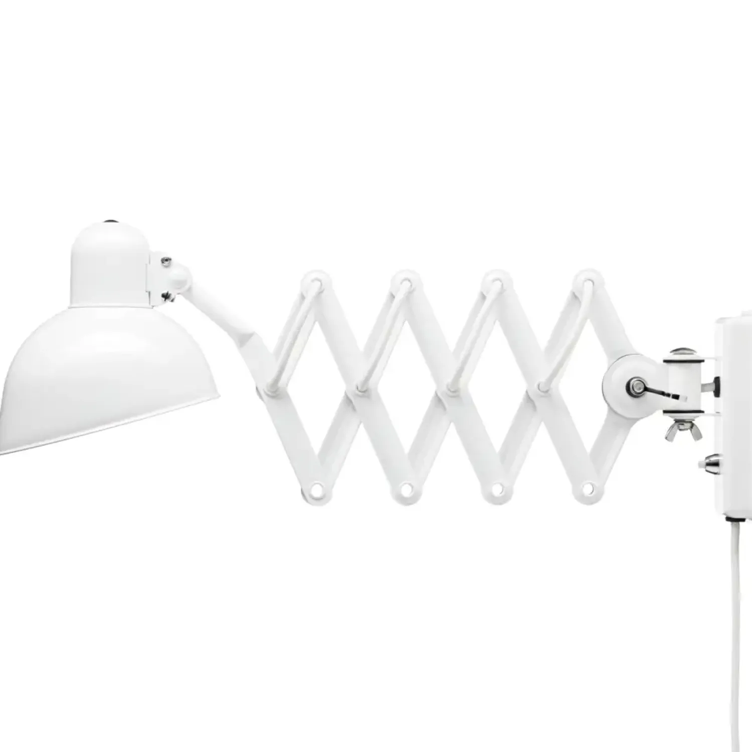 Hot Fritz Hansen - Kaiser Idell 6718-W - Væglampe - Hvid