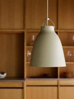 Best Fritz Hansen - Loftlampe - Caravaggio™ Matt - Støvet Grøn - P2 Medium