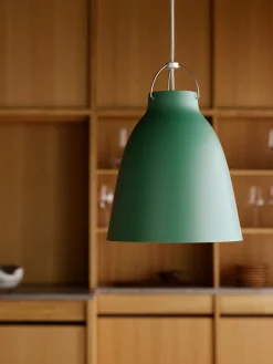 Sale Fritz Hansen - Loftlampe - Caravaggio™ Matt - Patina Grøn - P2 Medium