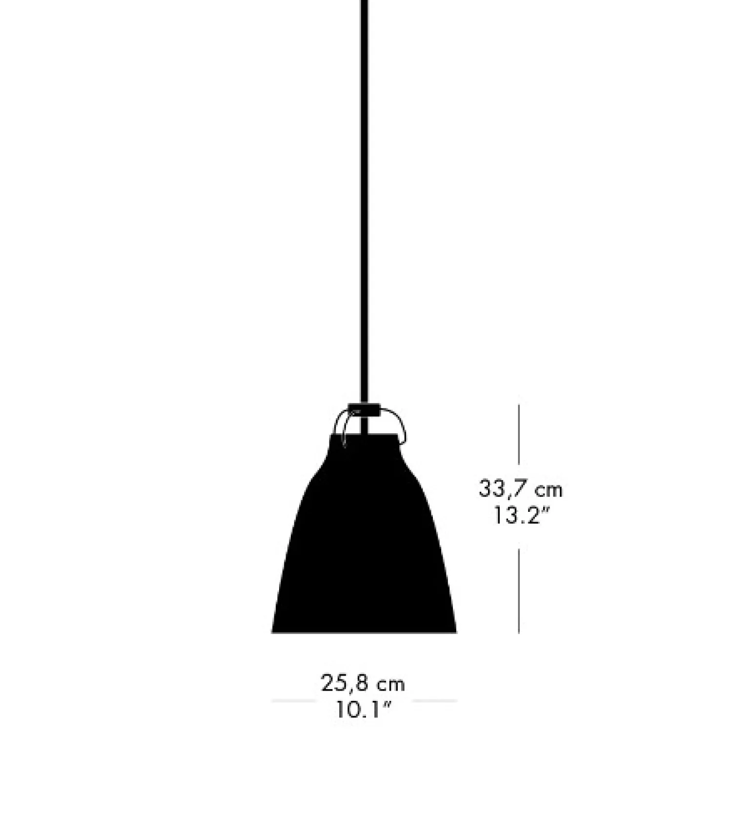 Sale Fritz Hansen - Loftlampe - Caravaggio™ Matt - Patina Grøn - P2 Medium