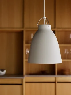New Fritz Hansen - Loftlampe - Caravaggio™ Matt - Varm Grå - P1 Small