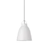 Sale Fritz Hansen - Loftlampe - Caravaggio - Hvid - P2 Medium - Grå ledning 3m