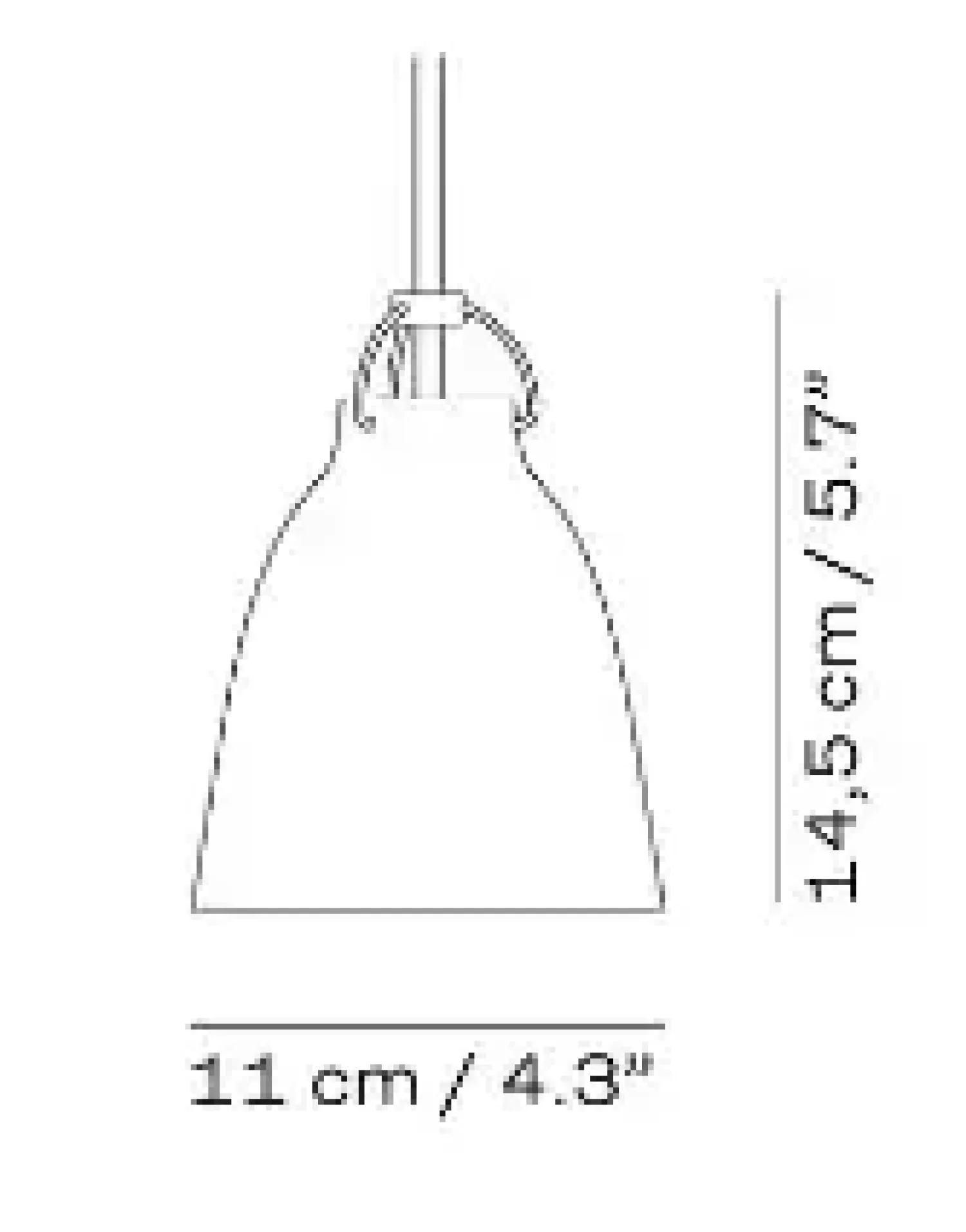 Hot Fritz Hansen - Loftlampe - Caravaggio - P0 LED - Opal