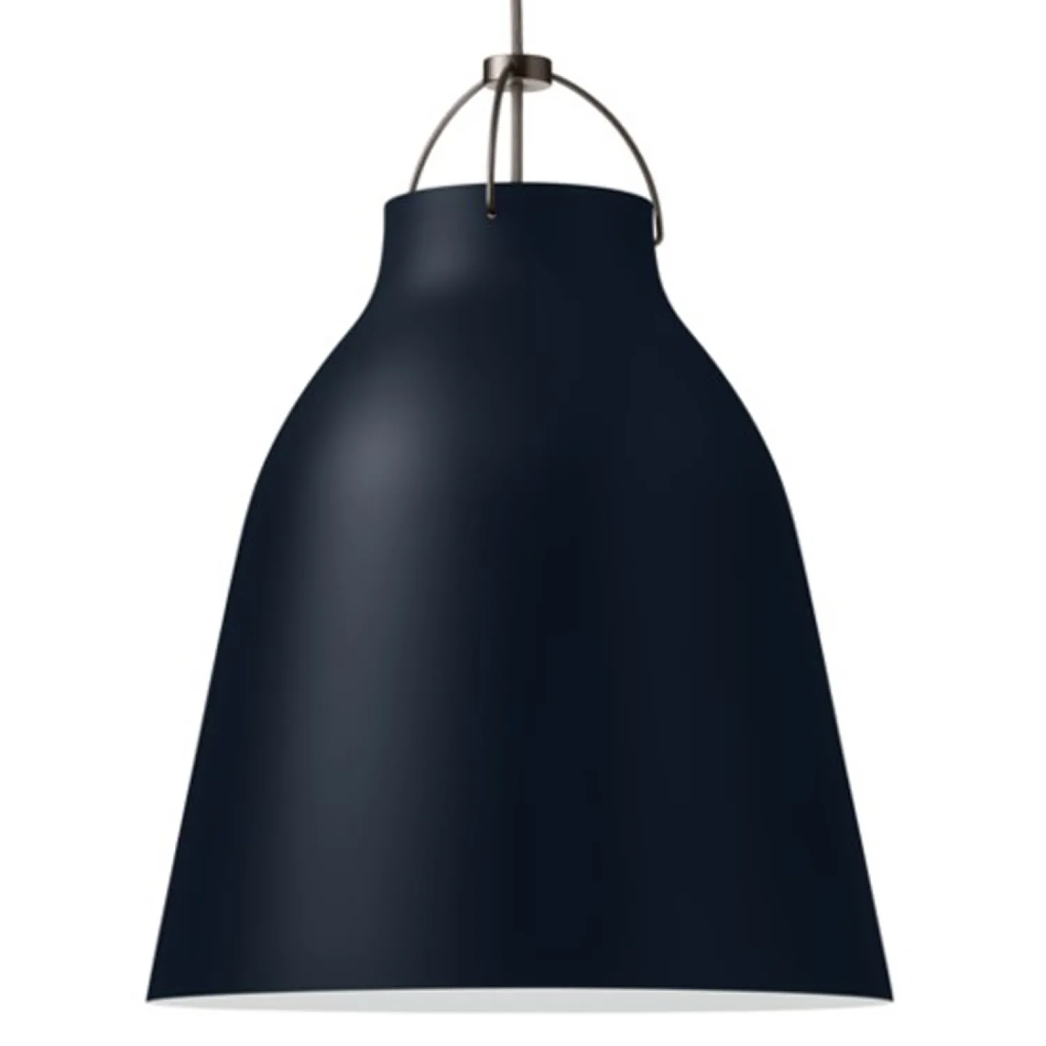 Hot Fritz Hansen - Loftlampe - Caravaggio Matt - Ultramarine blå - P3 Large