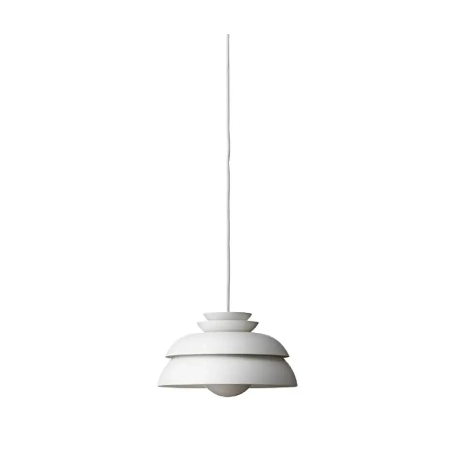 Outlet Fritz Hansen - Loftlampe - Concert - Hvid - P1 Small
