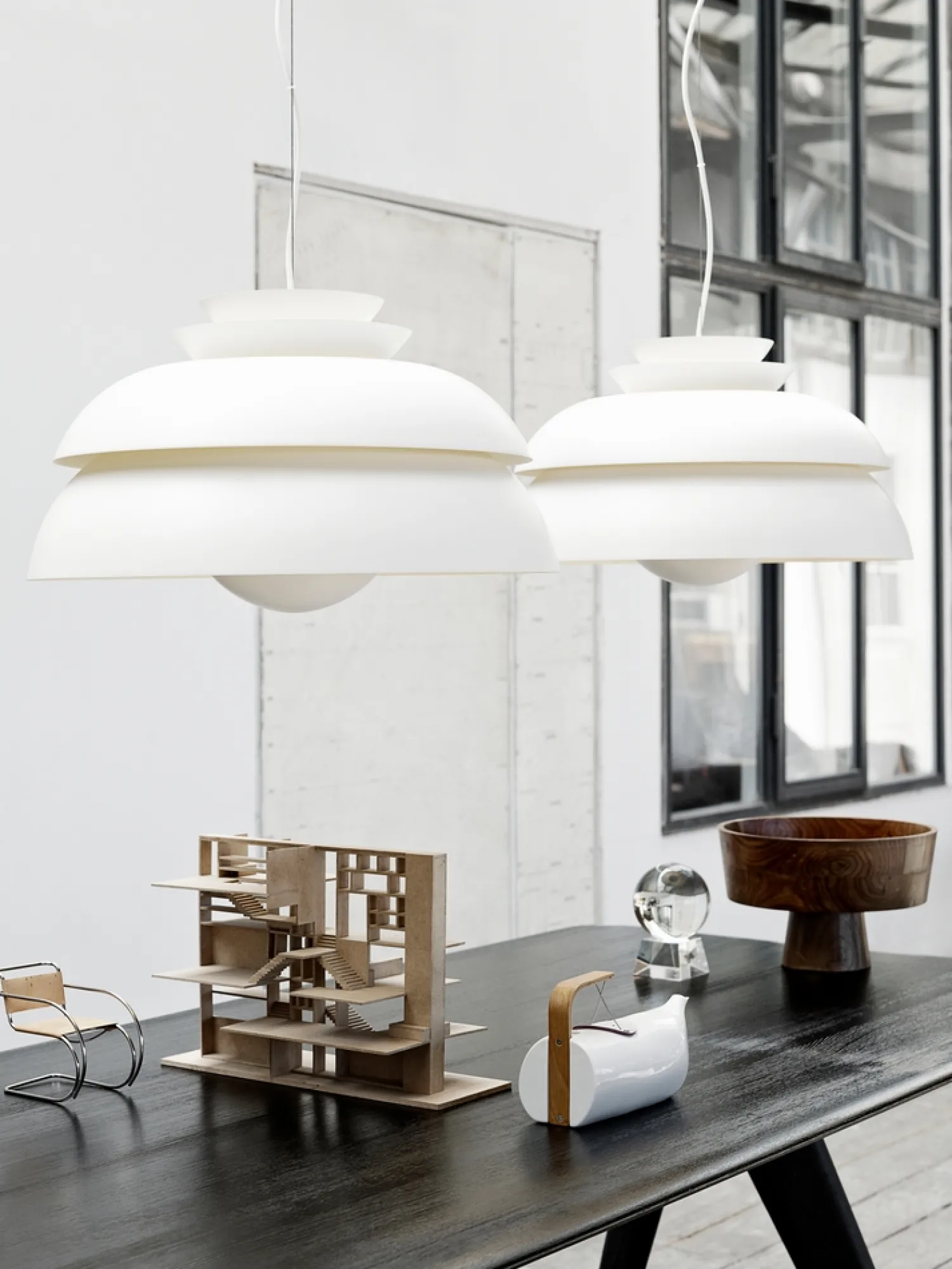 Discount Fritz Hansen - Loftlampe - Concert - Hvid - P3 Large