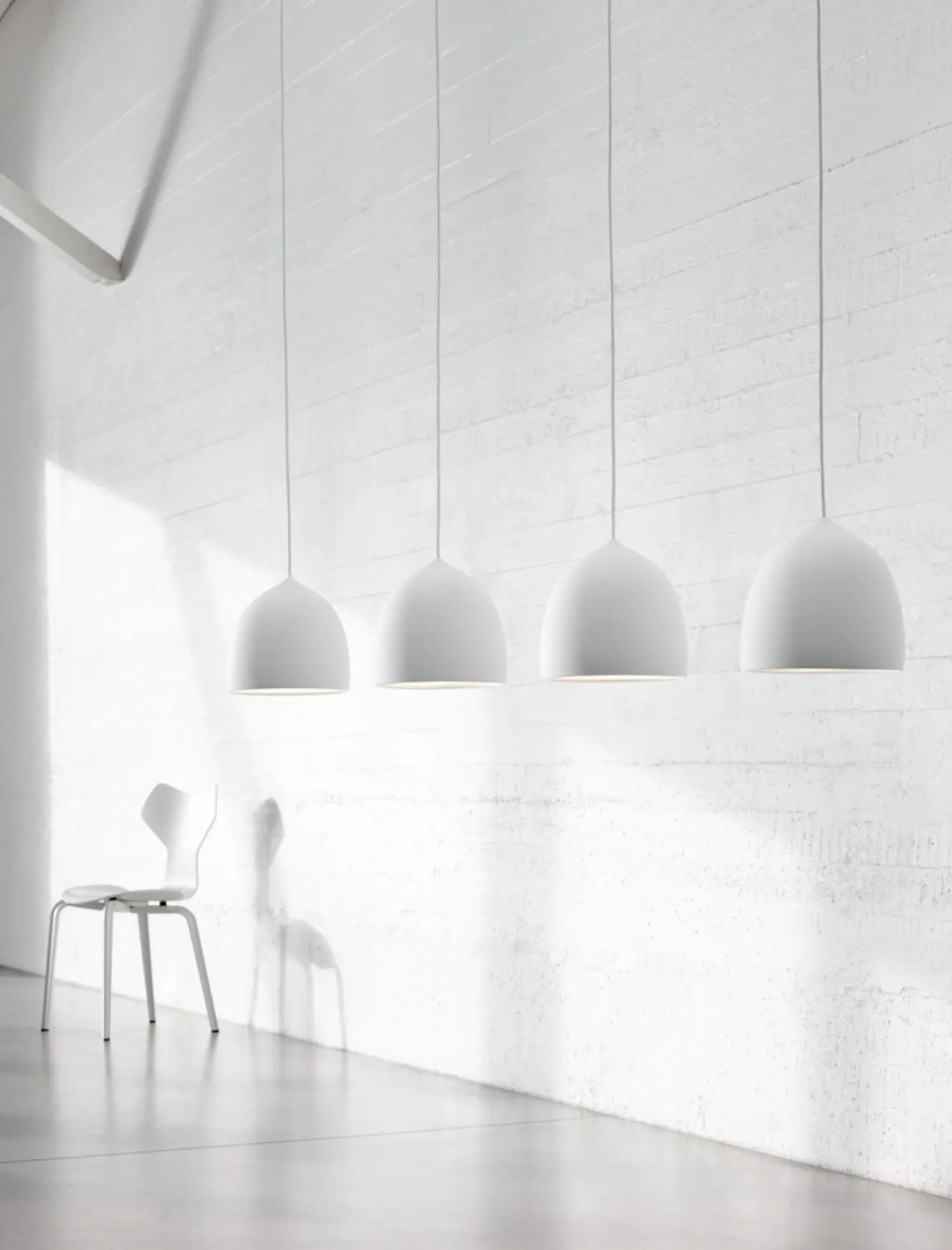 Discount Fritz Hansen - Loftlampe - Suspence P2 - Hvid