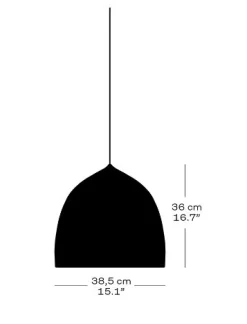 Discount Fritz Hansen - Loftlampe - Suspence P2 - Hvid
