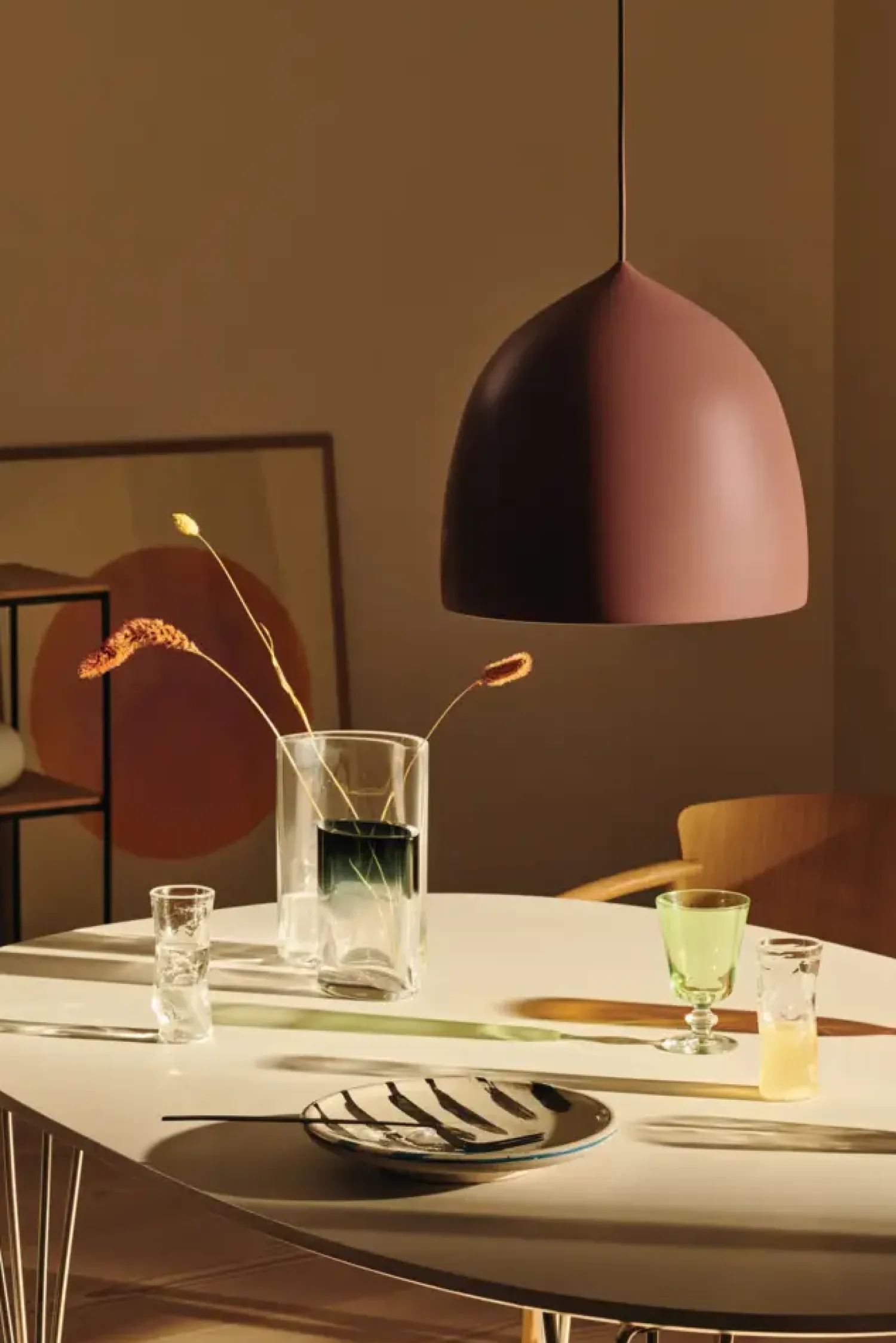 Fritz Hansen - Loftlampe - Suspence P1.5 - Burgundy