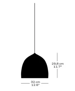 Online Fritz Hansen - Loftlampe - Suspence P1.5 - Pale Pearl