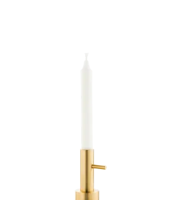 Discount Fritz Hansen - Lysestage - Single - messing - 10x5 cm