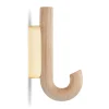 New Gejst - Hook mini knage - Oak Brass