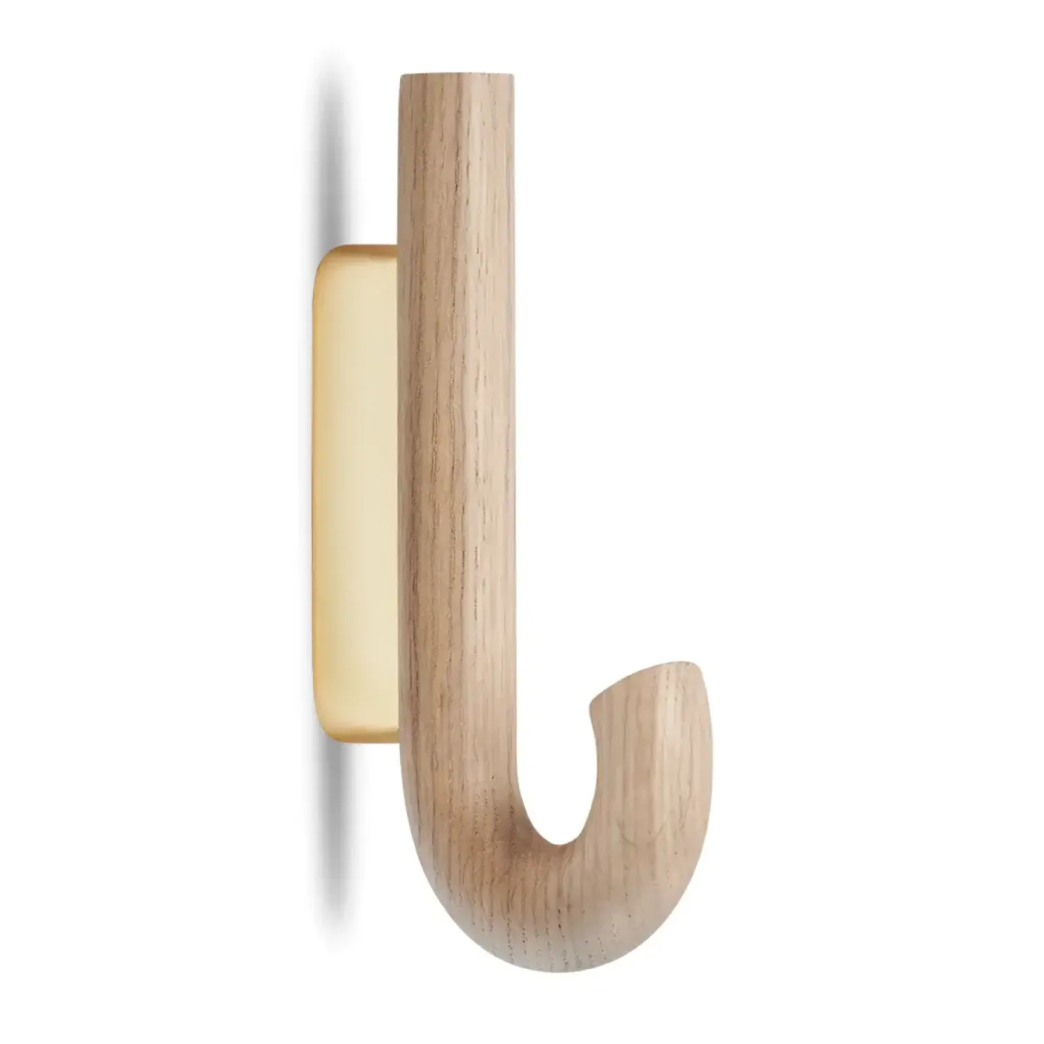 New Gejst - Hook mini knage - Oak Brass