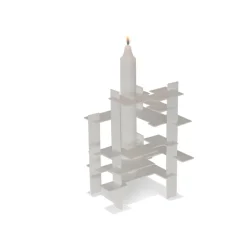 New Gejst lysestage - Construction - hvid