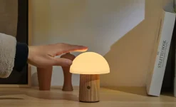 Discount Gingko - Alice Mushroom Lamp - Mini - White Ash Wood