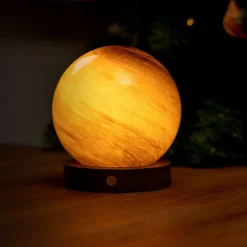 Clearance Gingko - AstraGlass light Bordlampe - Large - Sand Storm - 12x13 cm