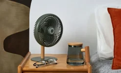 Outlet Gingko - Beyond Detachable Desk Fan/ Light Smart Green