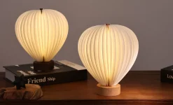 Discount Gingko - Bordlampe - Aeris Light - Valnød
