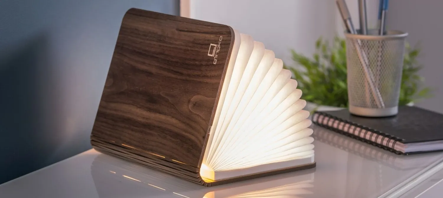 Sale Gingko - LED Smart Booklight- Mini Walnut