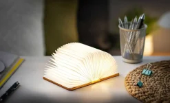 Clearance Gingko - LED Smart Fabric Booklight - Harmony Orange - Mini
