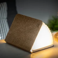 Outlet Gingko - LED Smart Fabric Booklight- Coffee Brown