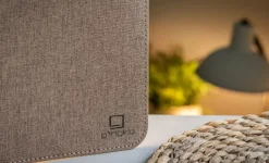 Outlet Gingko - LED Smart Fabric Booklight- Coffee Brown