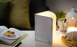 Outlet Gingko - LED Smart Fabric Booklight - Urban Grey