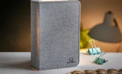Discount Gingko - LED Smart Fabric Booklight - Urban Grey - Mini