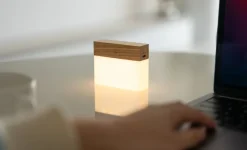 New Gingko - Natlampe - CuraCheese - Hvid Ask