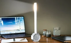 Outlet Gingko - Octagon One Desk Lamp - Aluminium