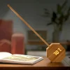 Sale Gingko - Octagon One Plus Portable Alarm Clock Desk Light Cherry