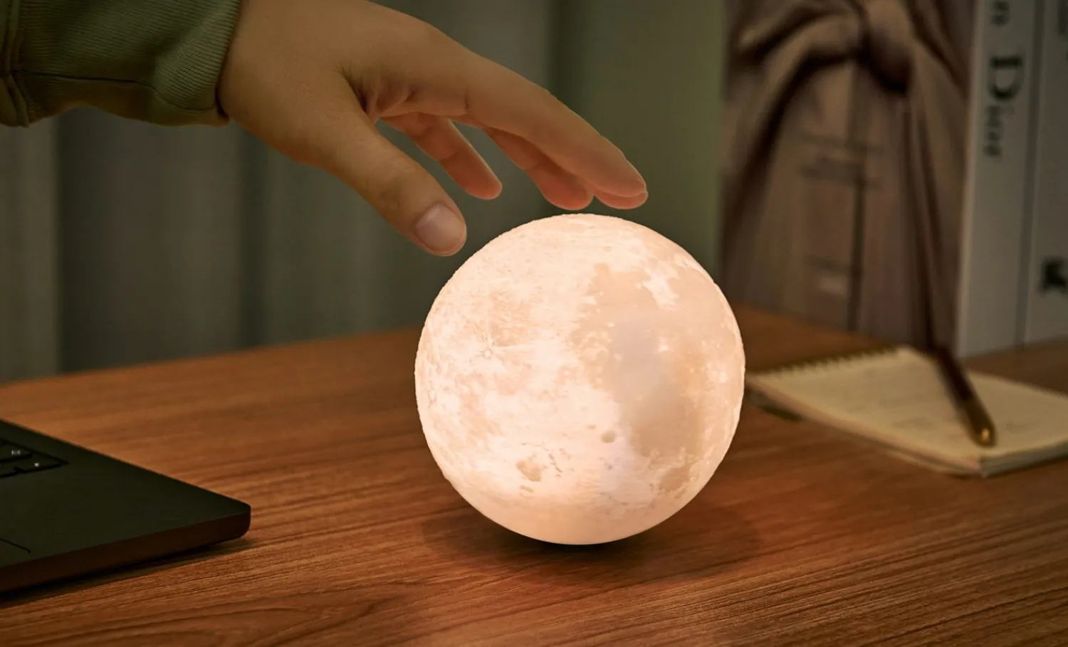 New Gingko - Smart LunaSpin Lamp - Mini Size